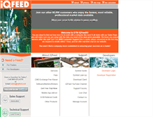 Tablet Screenshot of iqfeed.net